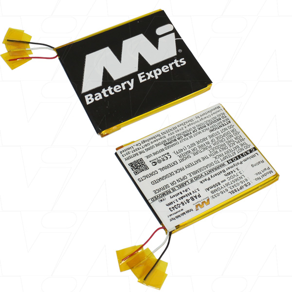 MI Battery Experts PAB-616-0343-BP1